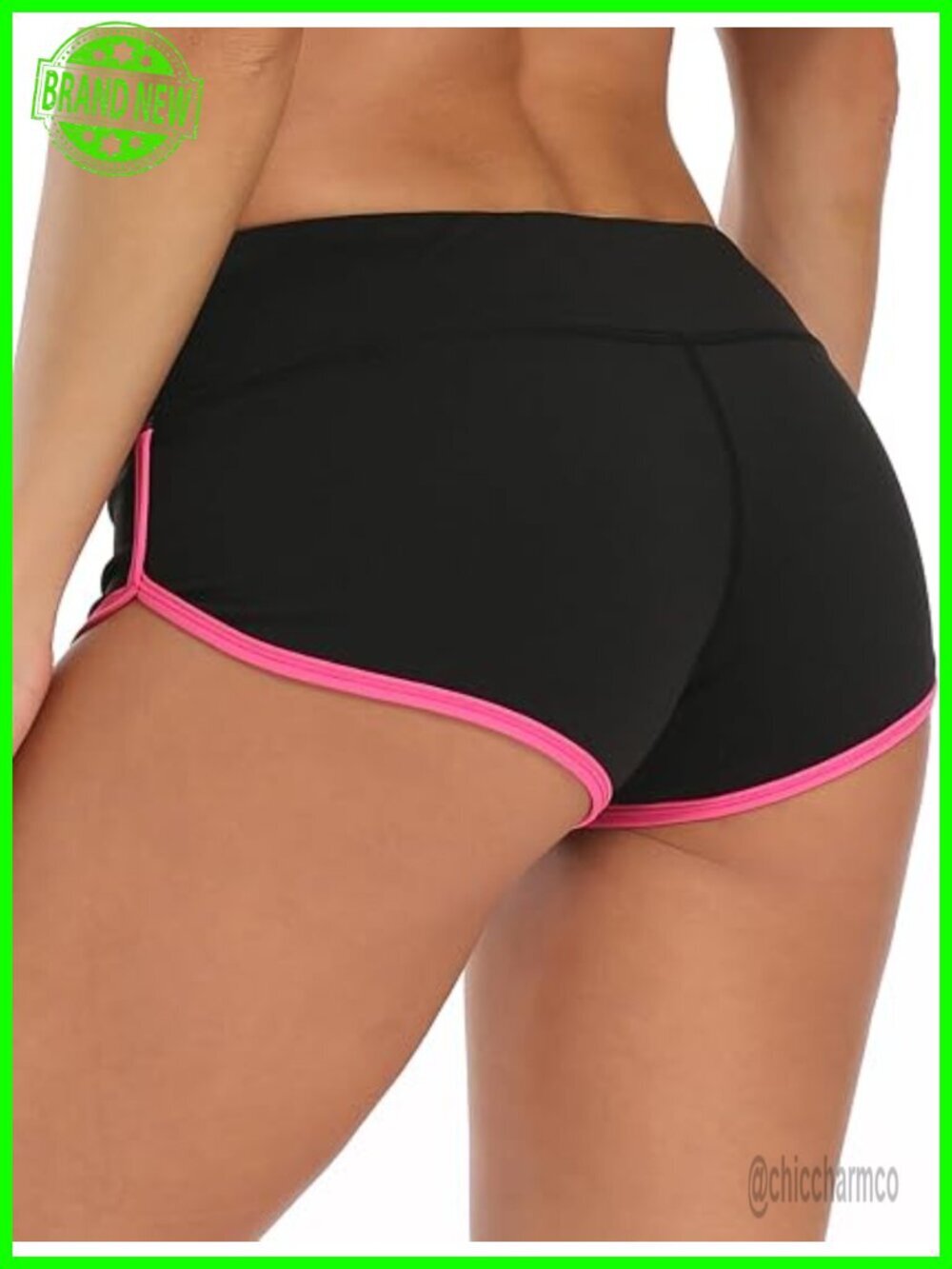 High Waist Booty Lifting Workout Shorts with Pockets